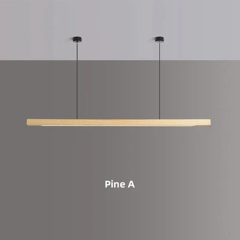 Ardenia pendant light in Pine A, with two round ceiling canopies