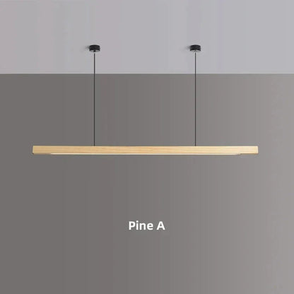 Ardenia pendant light in Pine A, with two round ceiling canopies