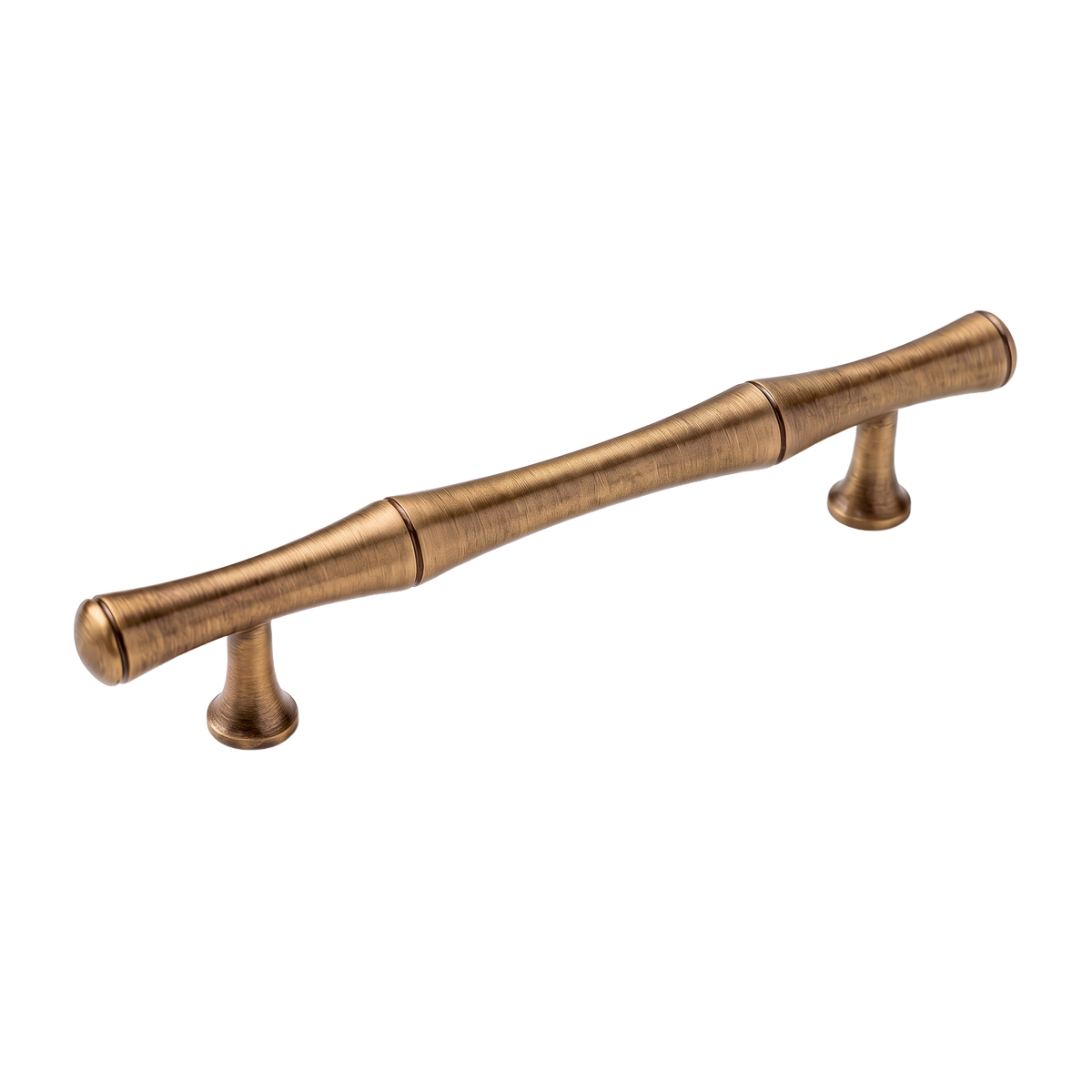 Rennick Solid Brass Tapered Cabinet Handle Antique Finish Drawer Pull