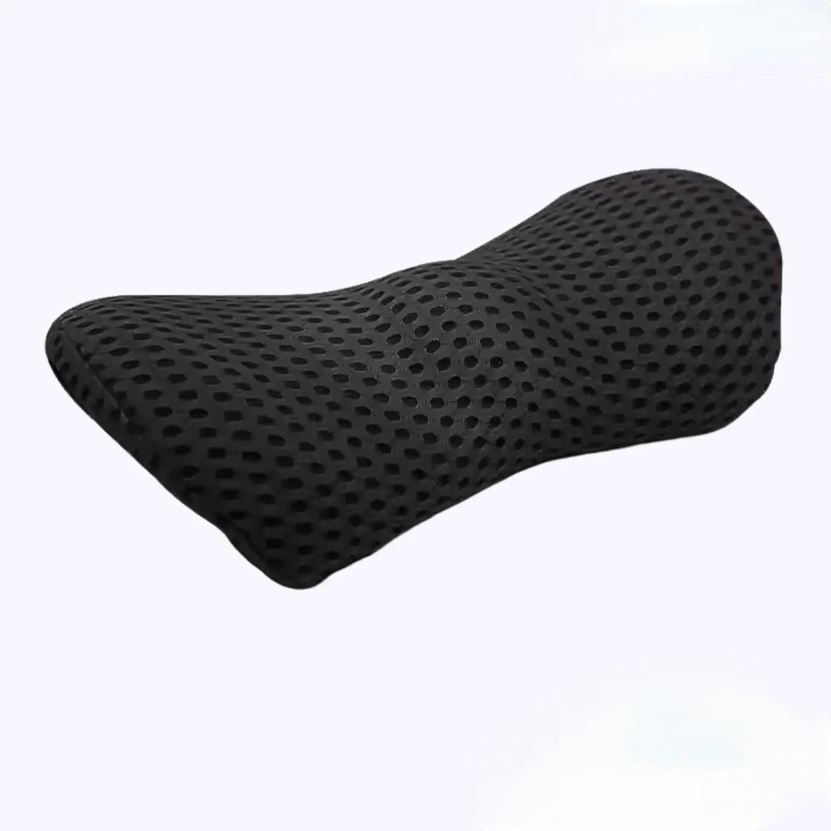 Memory Foam Lumbar Support Pillow, Lower Back Cushion for Office Chair and Car, Mesh Cover