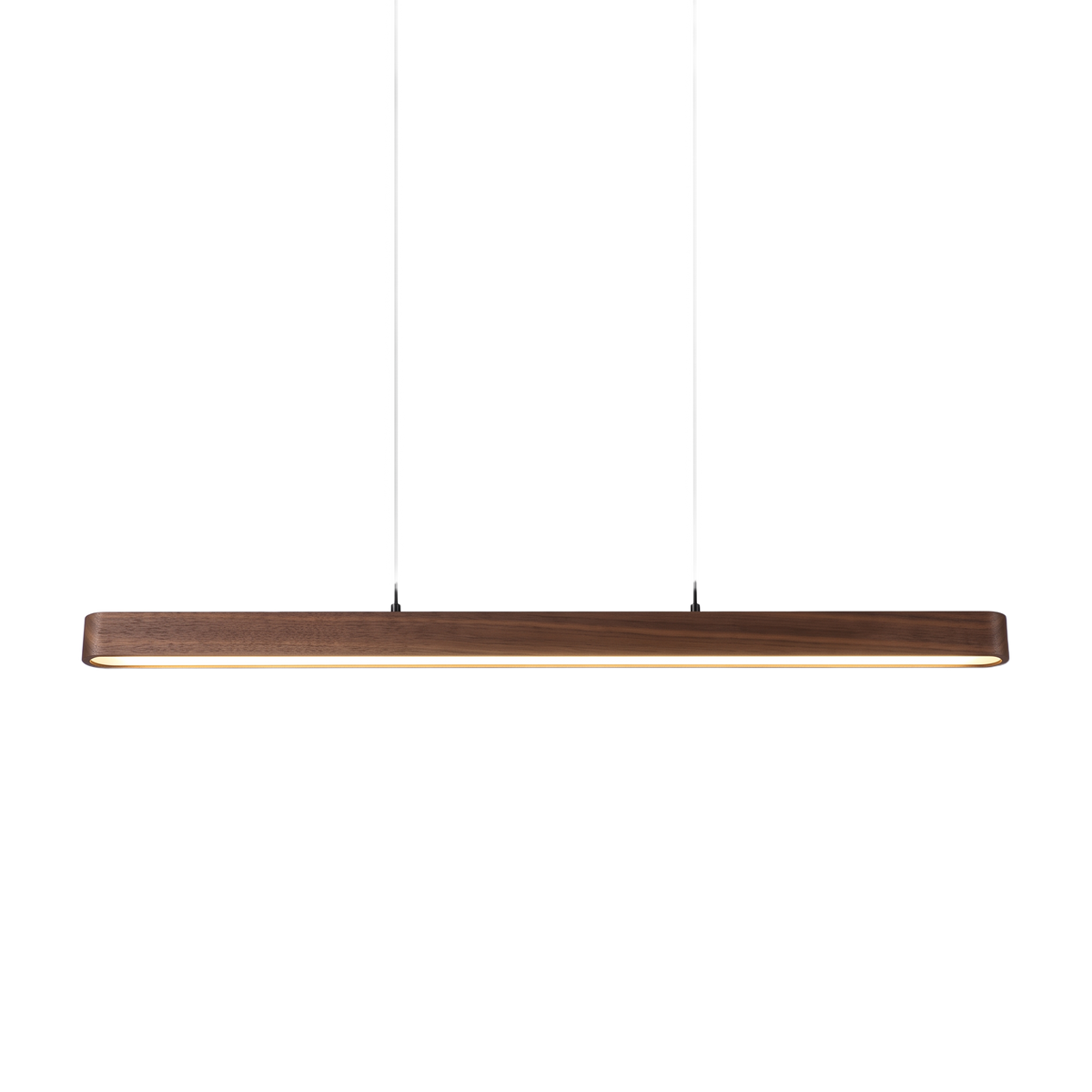 Ardenia Modern Wood Linear LED Pendant Light for Dining Rooms and Kitchens