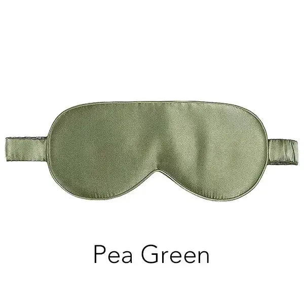Bamboo Sleep Mask with Adjustable Strap, Contoured Light Blocking Eye Mask for Travel and Naps