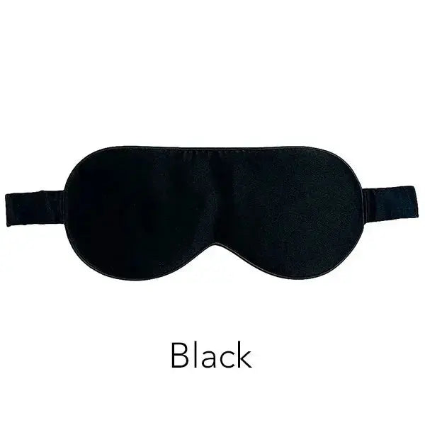 Bamboo Sleep Mask with Adjustable Strap, Contoured Light Blocking Eye Mask for Travel and Naps