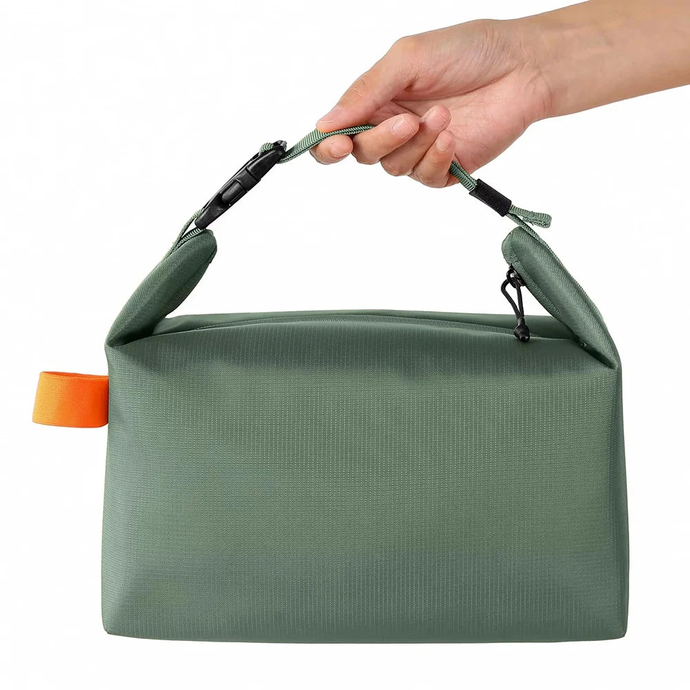 Insulated Lunch Bag with Zipper, Large Reusable Lunch Tote for Work, Office, Picnics and Travel