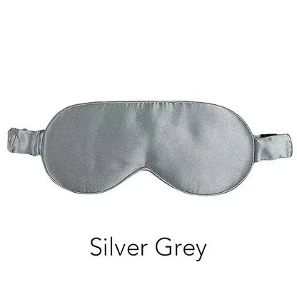 Bamboo Sleep Mask with Adjustable Strap, Contoured Light Blocking Eye Mask for Travel and Naps