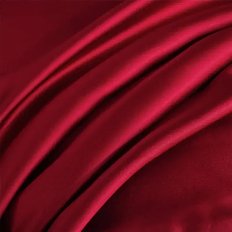 Silky Satin Pillowcase, Smooth Cooling Standard Pillow Cover, 20 x 30 in, 7 Colors