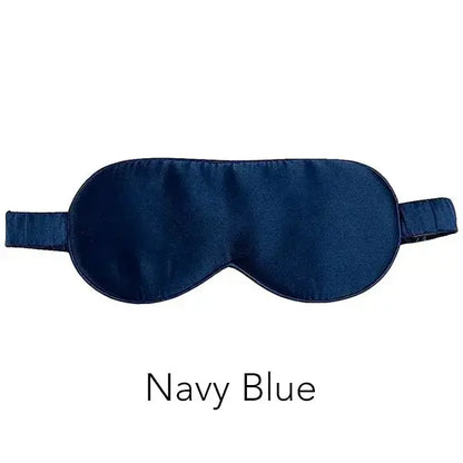 Bamboo Sleep Mask with Adjustable Strap, Contoured Light Blocking Eye Mask for Travel and Naps