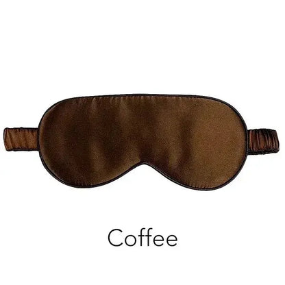 Bamboo Sleep Mask with Adjustable Strap, Contoured Light Blocking Eye Mask for Travel and Naps