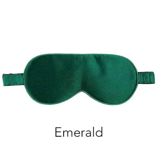 Bamboo Sleep Mask with Adjustable Strap, Contoured Light Blocking Eye Mask for Travel and Naps
