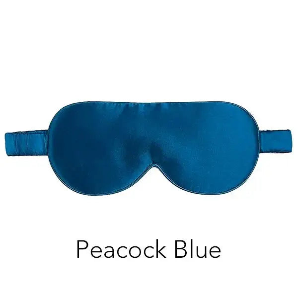 Bamboo Sleep Mask with Adjustable Strap, Contoured Light Blocking Eye Mask for Travel and Naps