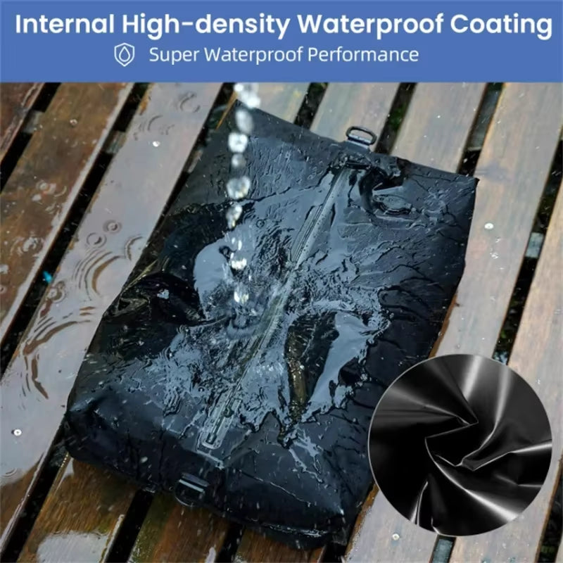 17L Vacuum Compression Bag with Air Pump Reusable Travel Clothing Storage Bag Compression Luggage Bag