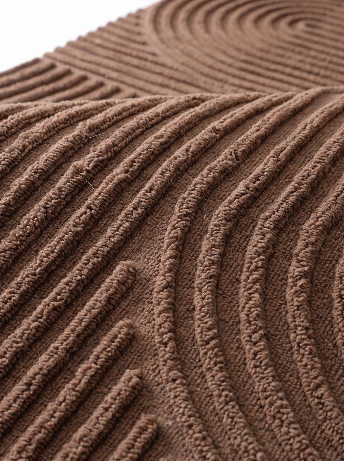 Macro of the Linea door mat microfiber surface