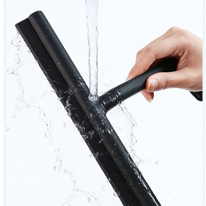 Modern Shower Squeegee with Silicone Blade, Bathroom Glass Door Wiper for Mirrors, Tiles and Windows