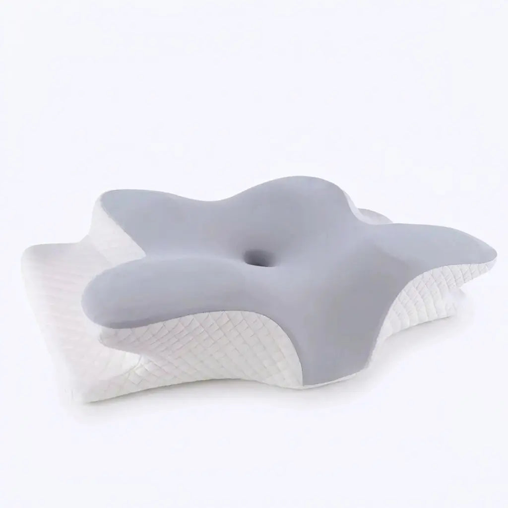 Elevated Contour Memory Foam Pillow, High Loft Ergonomic Pillow for Side and Back Sleepers