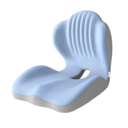 Memory Foam Seat Cushion with Back Support, Ergonomic Office and Car Chair Cushion