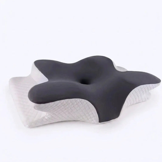 Elevated Contour Memory Foam Pillow, High Loft Ergonomic Pillow for Side and Back Sleepers