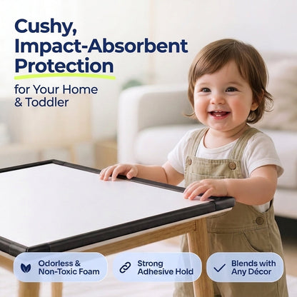 Edge Guard Strip for Baby Proofing, 79 in Soft Corner Protector for Tables, Desks and Furniture