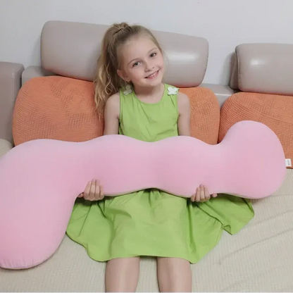 Dino Body Pillow, Memory Foam Full Body Hugging Pillow for Side Sleepers, Kids and Adult